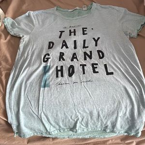 Scotch & Soda Graphic Tee The Daily Grand Hotel Size Small